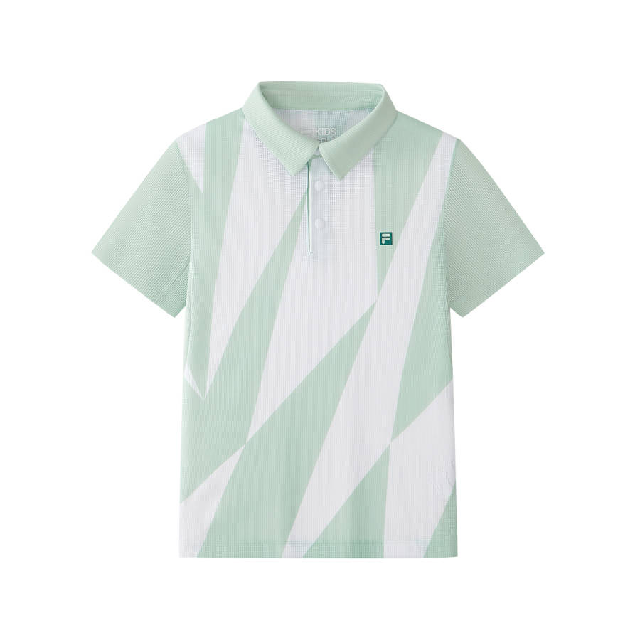 FILA KIDS Polo Shirts Polo Collar Thin Stretch