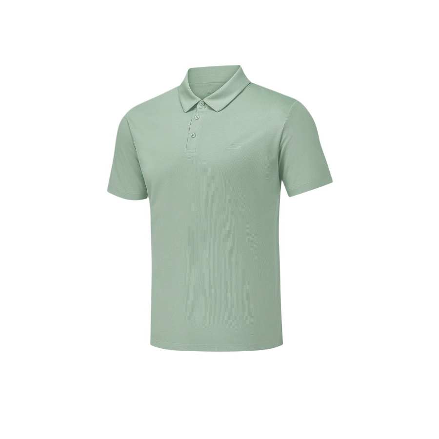 Skechers Polo Shirts Men's Field Green/0473 Lapel Moderate