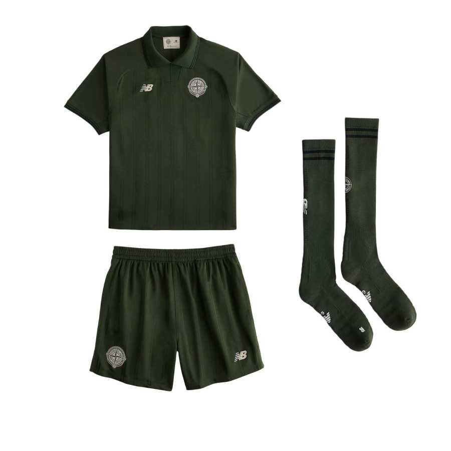 New Balance New Balance X STONE ISLAND Soccer Jersey Sets Unisex Home Lapel Moderate