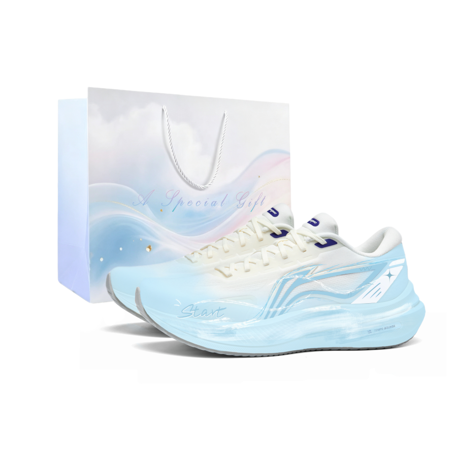 Li-Ning Li Ning Yueying 5 Running Shoes Men's Low Top Blue
