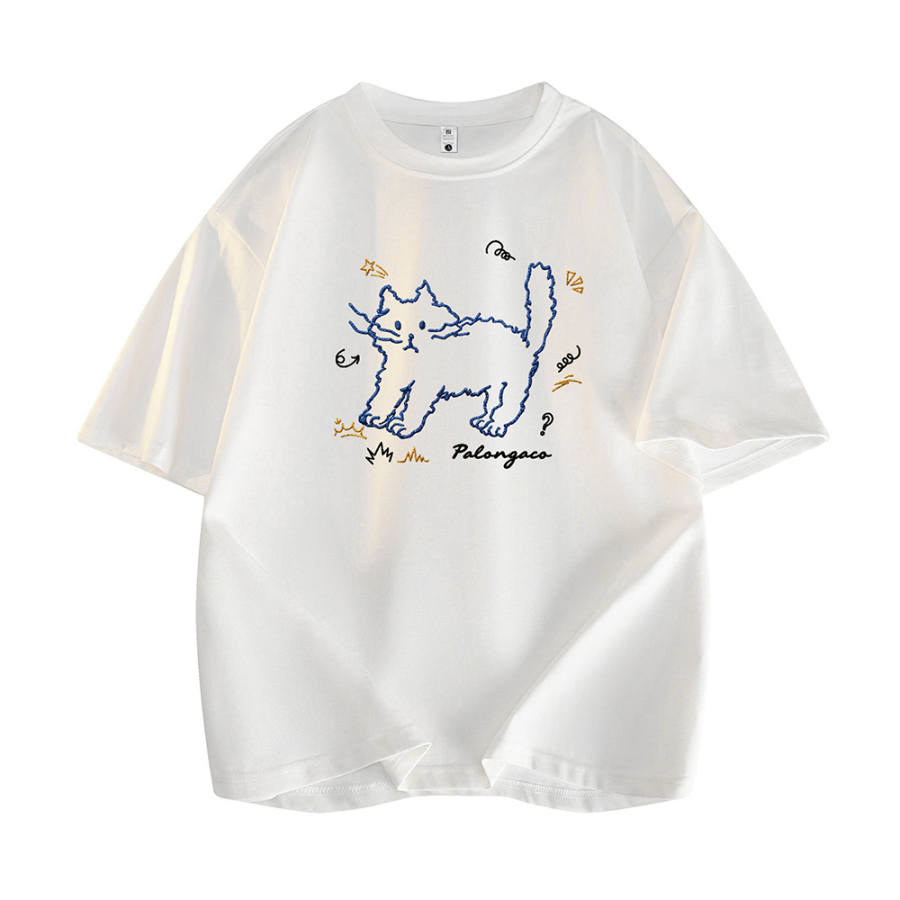 PAL ONGACO T Shirts Unisex Crew Neck Thin Straight Fit