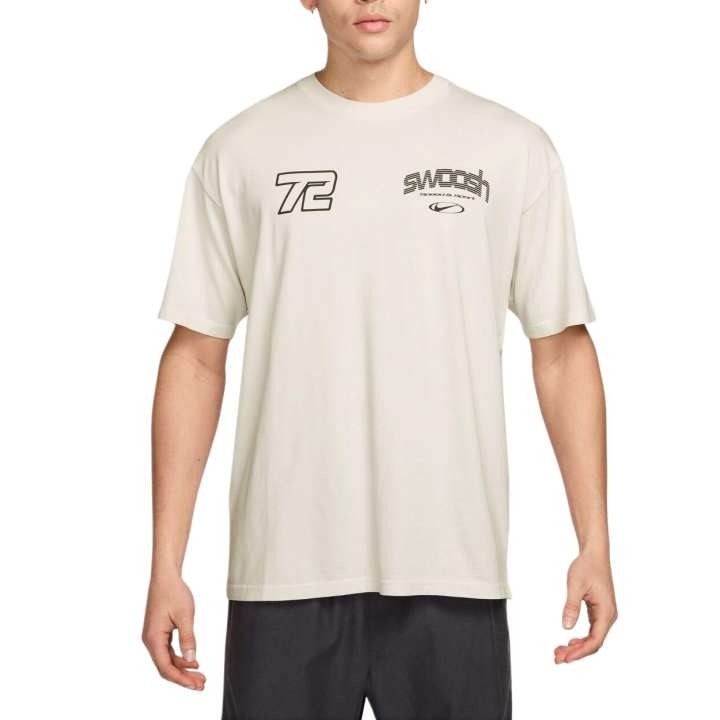Nike Nike T Shirts Men's Ecru Crew Neck