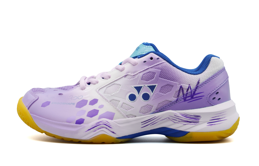 YONEX Power Cushion Badminton Shoes Unisex Low Top Blue White Yellow