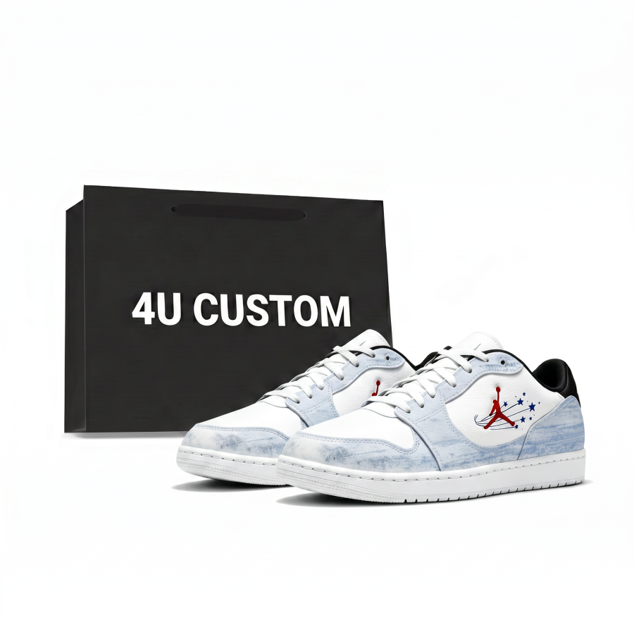 Jordan Jordan COURT CONNECT Skateboard Shoes Men's Low Top Blue/White