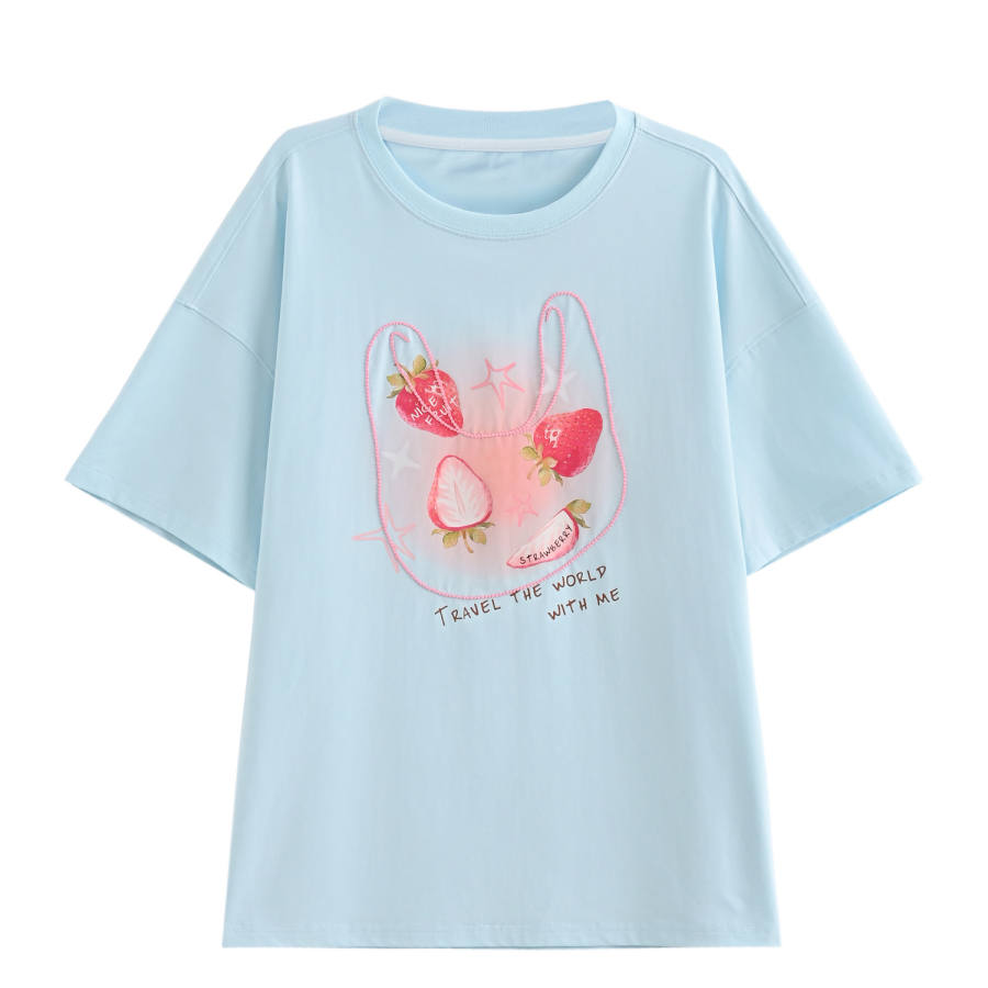 SNBL SNBL T Shirts Women's Crew Neck Moderate