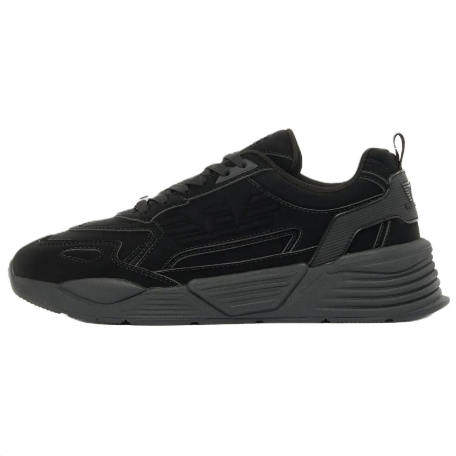 EMPORIO ARMANI EA7 Casual Shoes Unisex Low Top Black