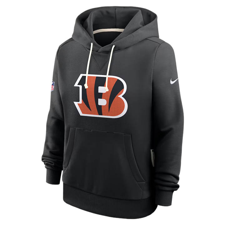 Nike Nike Sweatshirts Women's Black Hooded Non Detachable Moderate