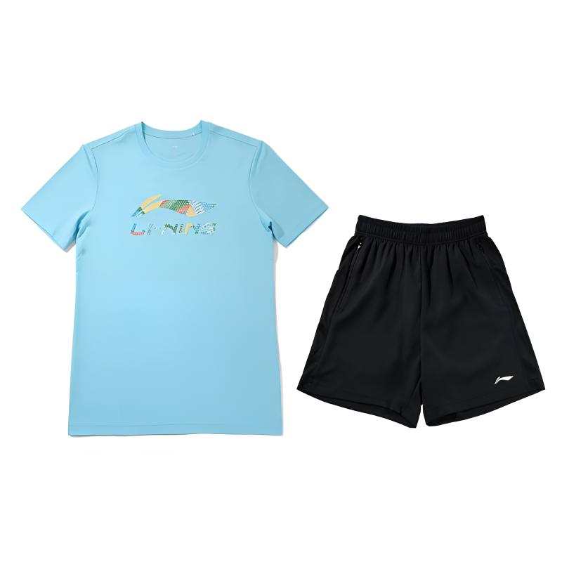 Li-Ning Li Ning Casual Sportswear Men's Crew Neck Moderate