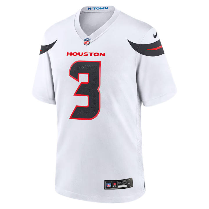 Nike Nike Rugby Jerseys Men's White V Neck Moderate