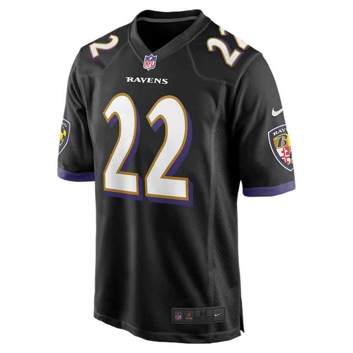 Nike Nike Rugby Jerseys Men's Black V Neck Moderate