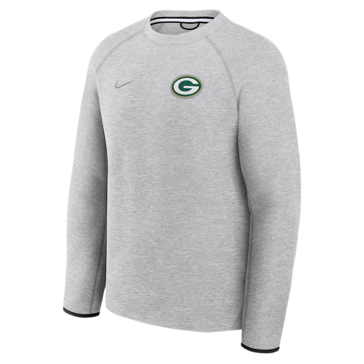 Nike Nike NFL Rugby Jerseys Men's Gray Heather Crew Neck Moderate