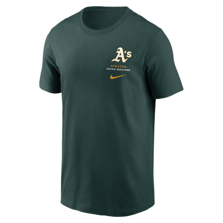 Nike Nike X MLB T Shirts Men's Green Crew Neck Moderate