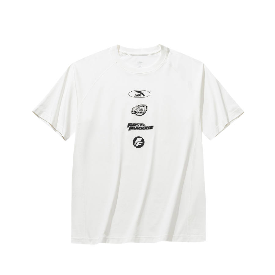 ANTA T Shirts Unisex Ivory White Crew Neck