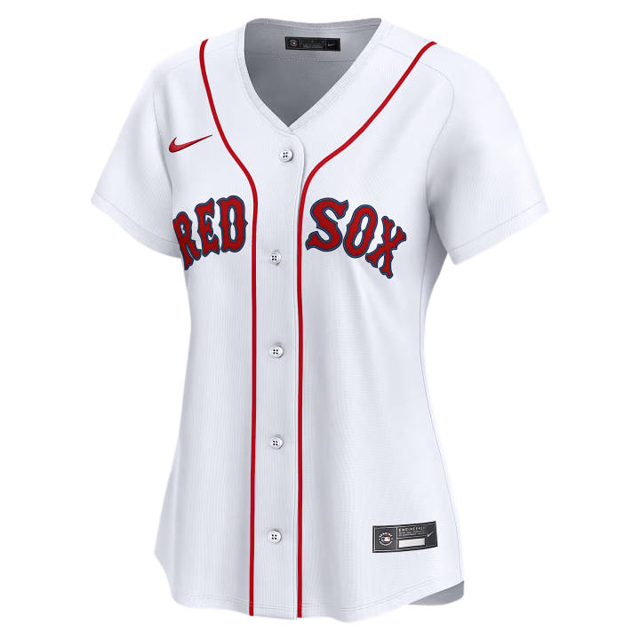 Nike Nike Dri Fit Baseball Jerseys Women's White V Neck Moderate