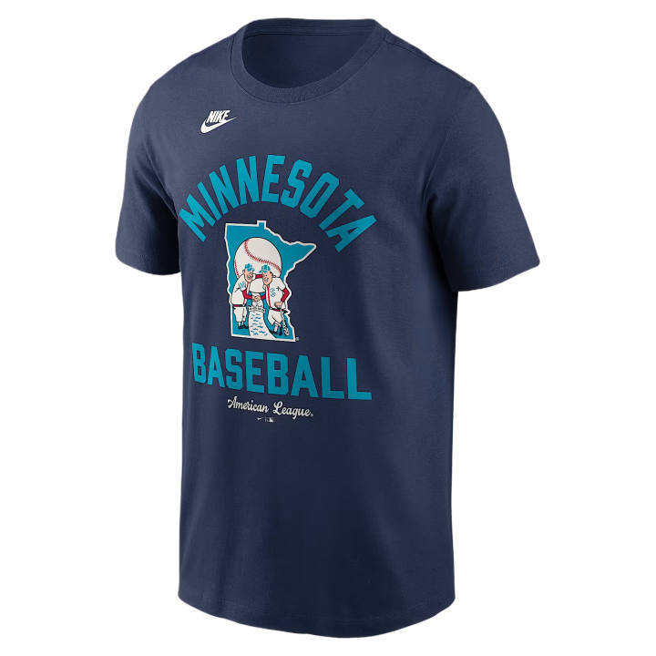 Nike Nike X MLB T Shirts Men's Marine Blue Crew Neck Moderate
