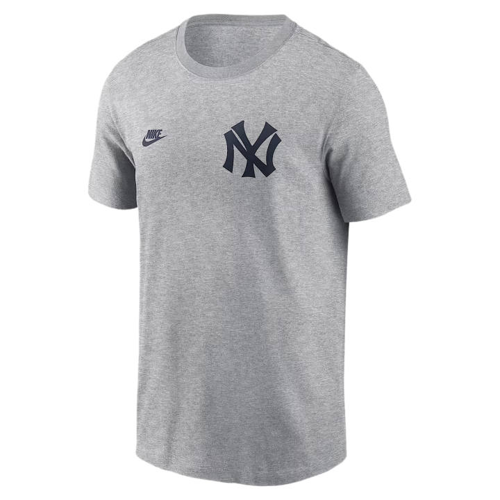 Nike Nike T Shirts Men's Charcoal Gray Heather Crew Neck Moderate
