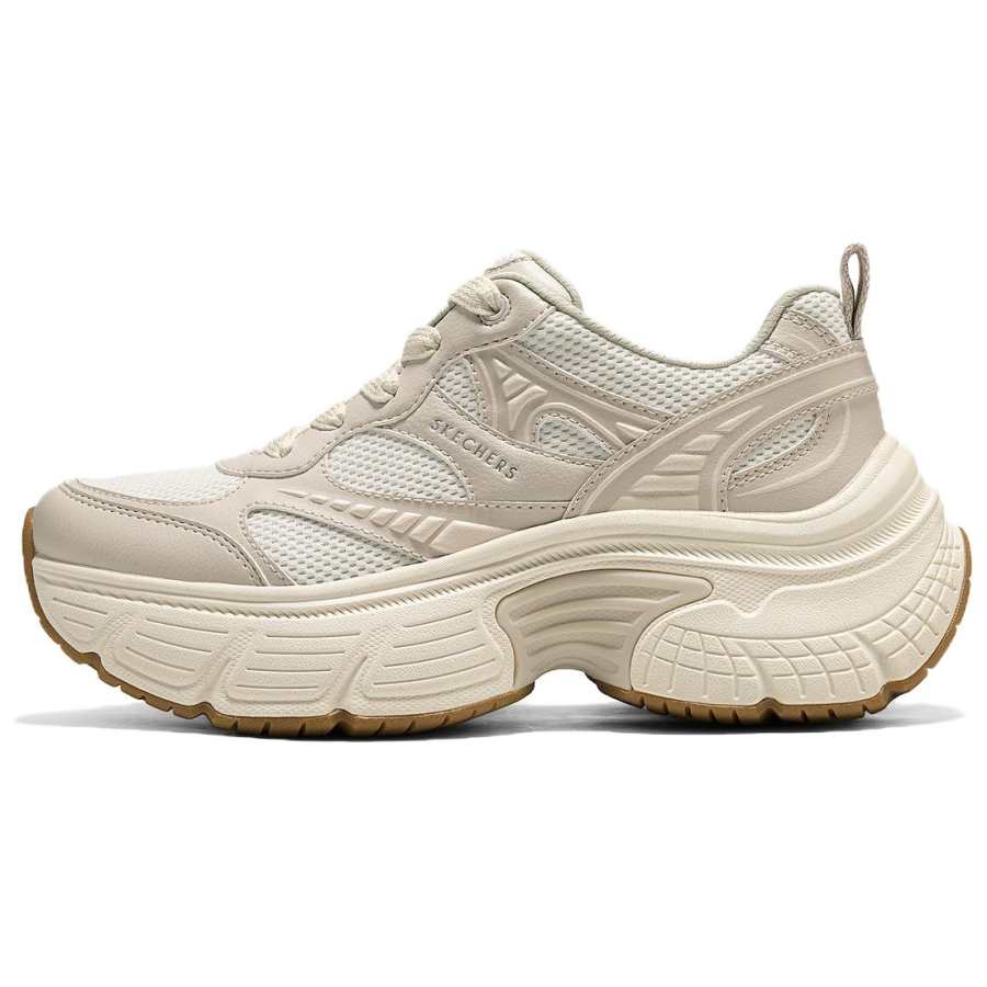 Skechers Street Chunky Sneakers Women's Low Top Ivory