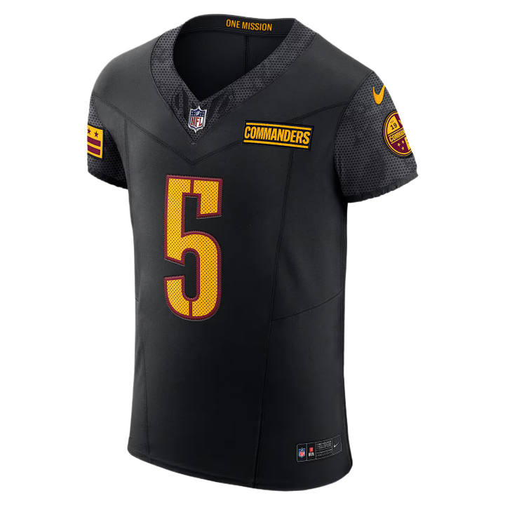 Nike Nike Washington Rugby Jerseys Men's Black V Neck Moderate