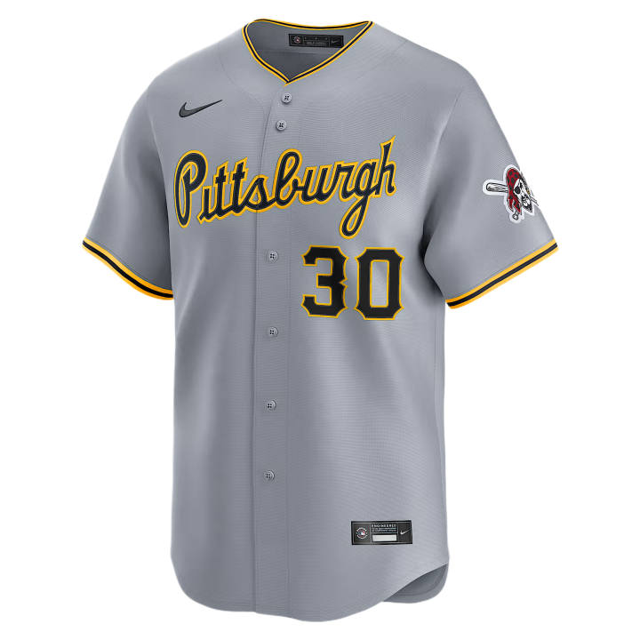 Nike Nike Dri FIT ADV Baseball Jerseys Men's Gray V Neck Moderate