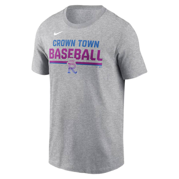 Nike Nike T Shirts Men's Charcoal Gray Heather Crew Neck Moderate