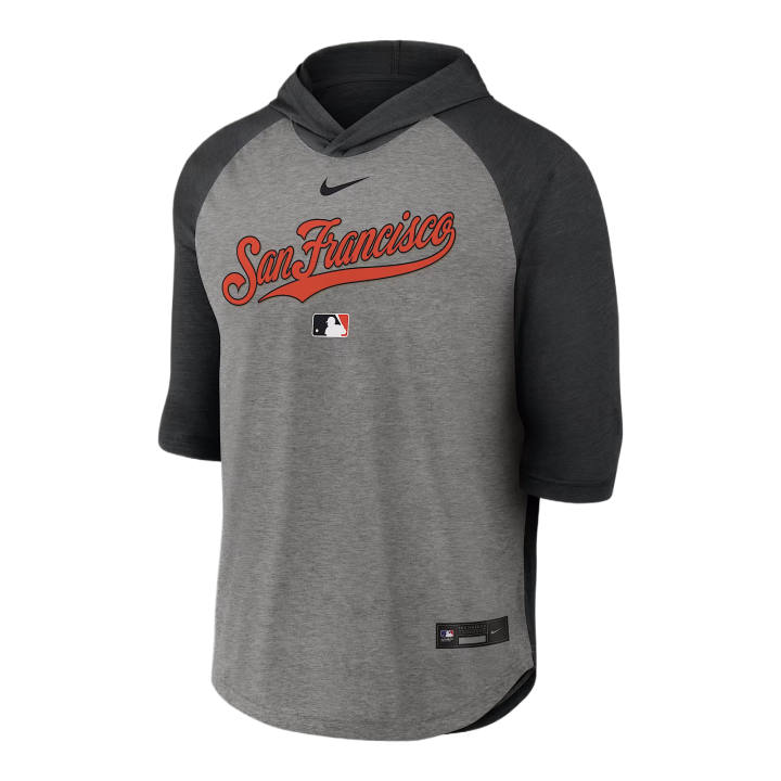 Nike Nike X MLB Baseball Jerseys Men's Black Hooded Non Detachable Moderate