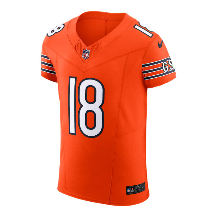Nike Nike Rugby Jerseys Men's Orange V Neck Moderate