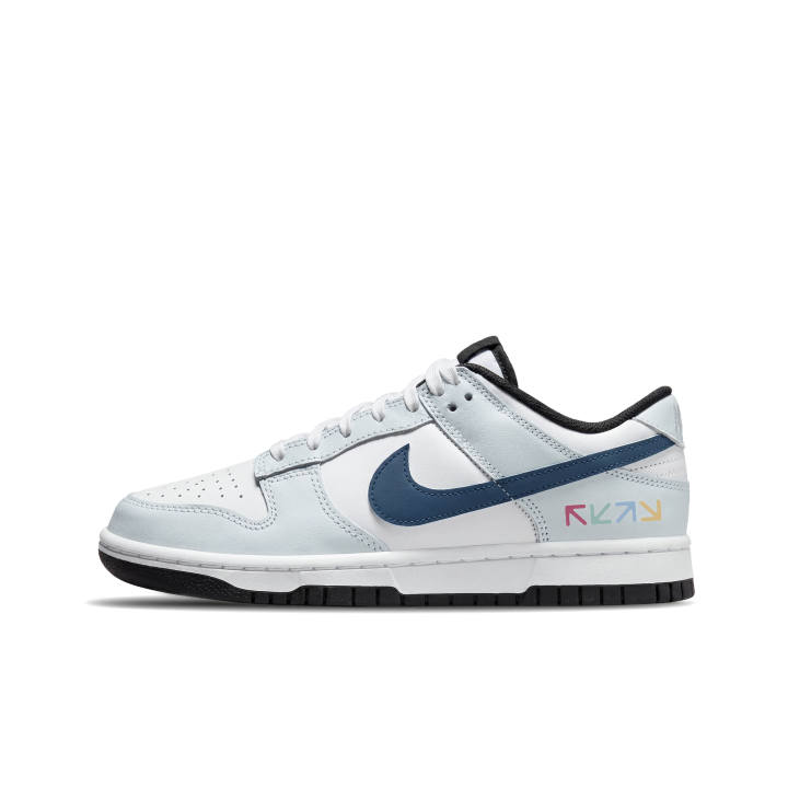 Nike Nike Dunk Skateboard Shoes Unisex Low Top Light Blue White