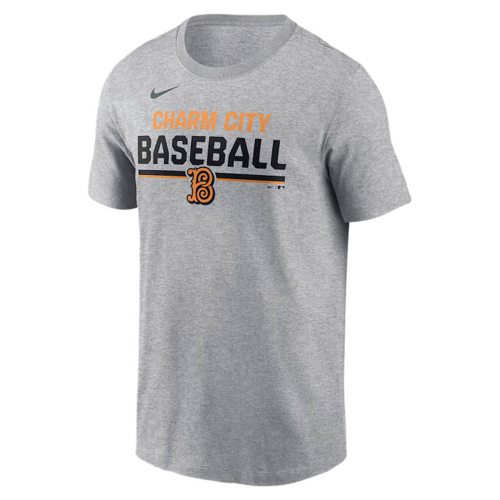 Nike Nike T Shirts Men's Charcoal Gray Heather Crew Neck Moderate