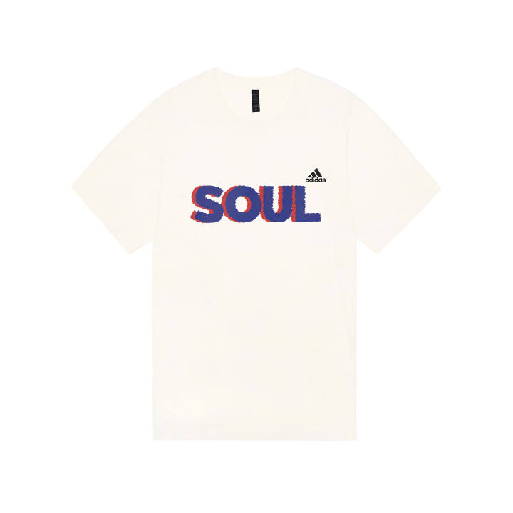 Adidas Adidas MUST HAVES T Shirts Unisex Ecru Crew Neck Moderate