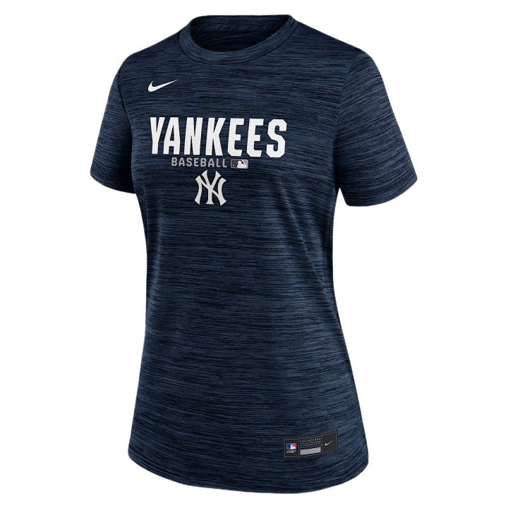 Nike Nike T Shirts Women's Marine Blue Crew Neck