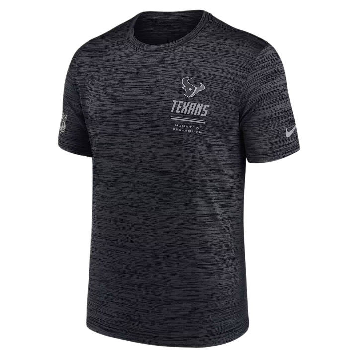 Nike Nike T Shirts Men's Asphalt Blue Crew Neck Moderate