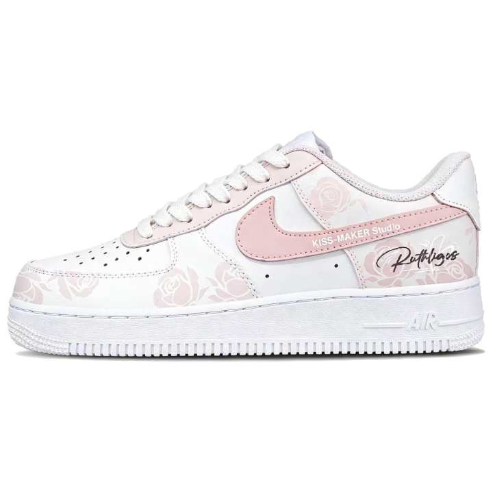 Nike Nike Air Force 1 Skateboard Shoes Unisex Low Top Pink