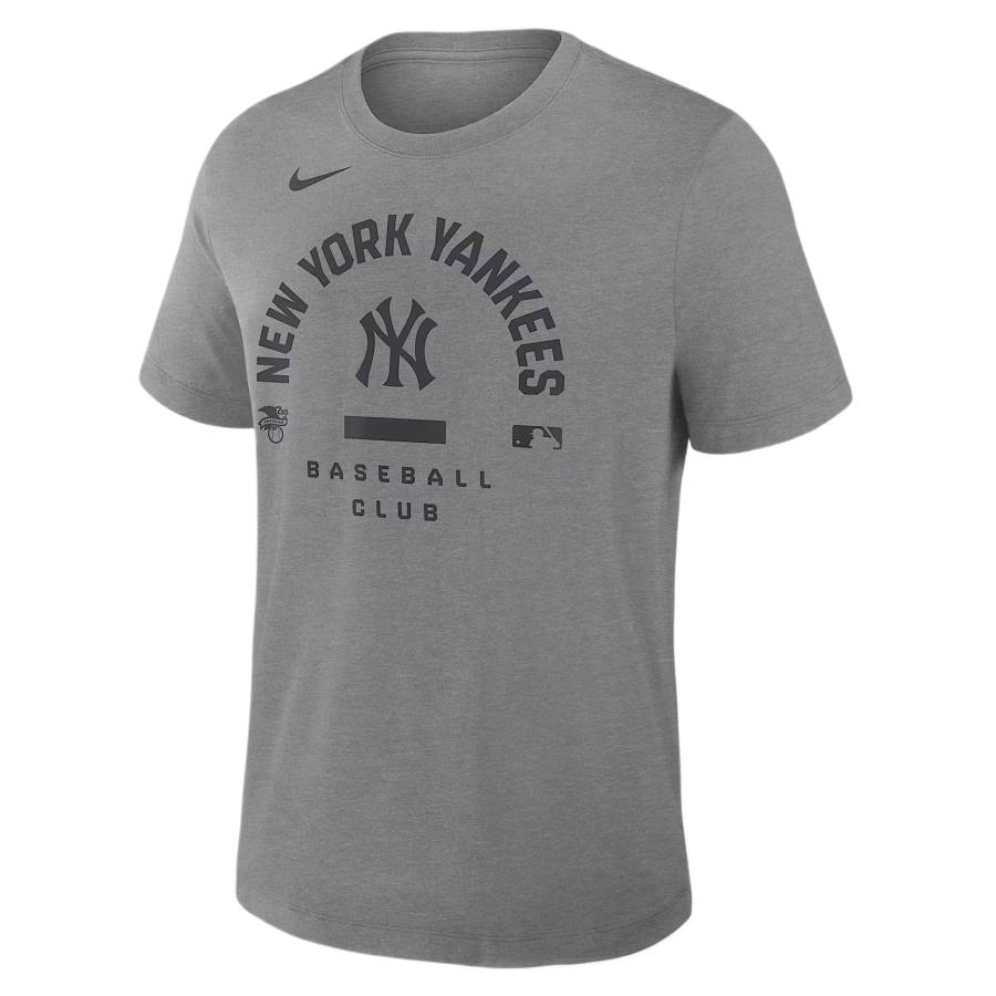 Nike Nike Dri Fit T Shirts Men's Dark Gray Heather Flower Crew Neck Moderate