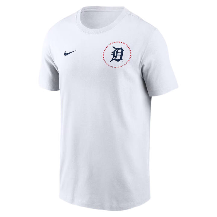 Nike Nike T Shirts Men's White Crew Neck Moderate