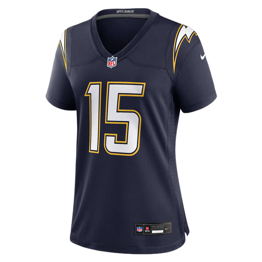 Nike Nike Rugby Jerseys Women's Marine Blue V Neck Moderate