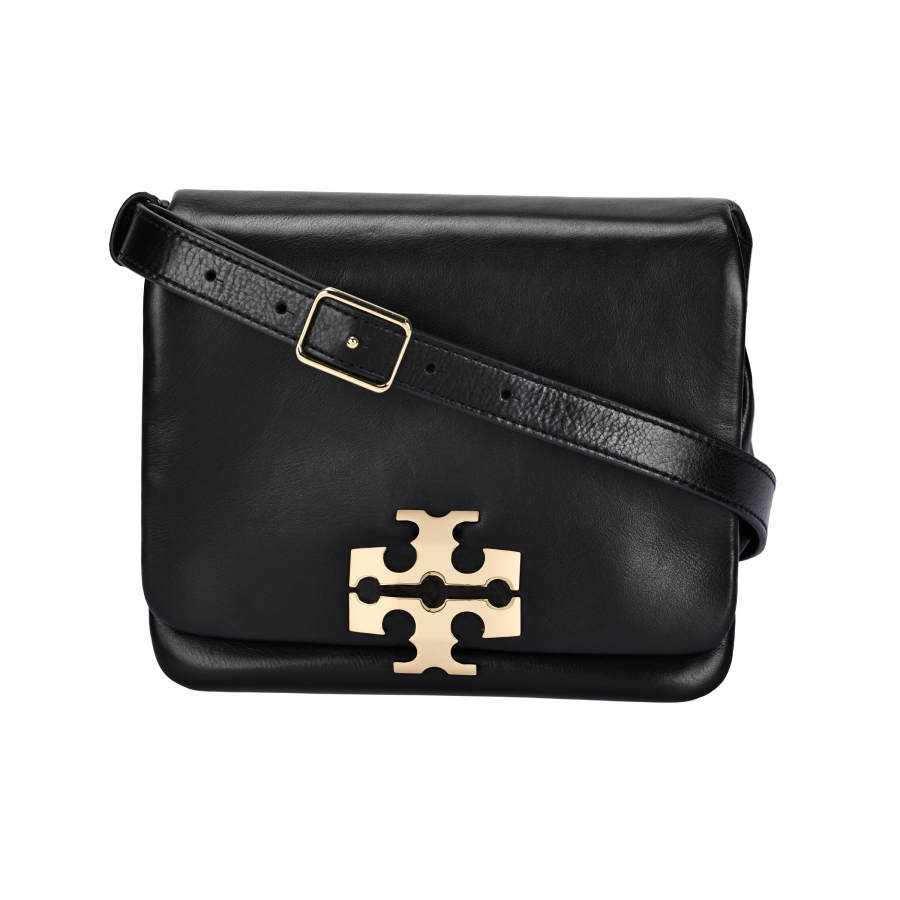 TORY BURCH Cow Leather Shoulder Bag Women's Black