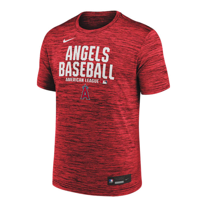 Nike Nike T Shirts Men's Red Crew Neck Moderate