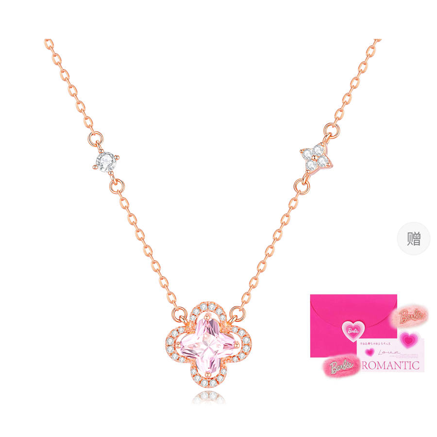 Barbie Crystal Necklaces Women's