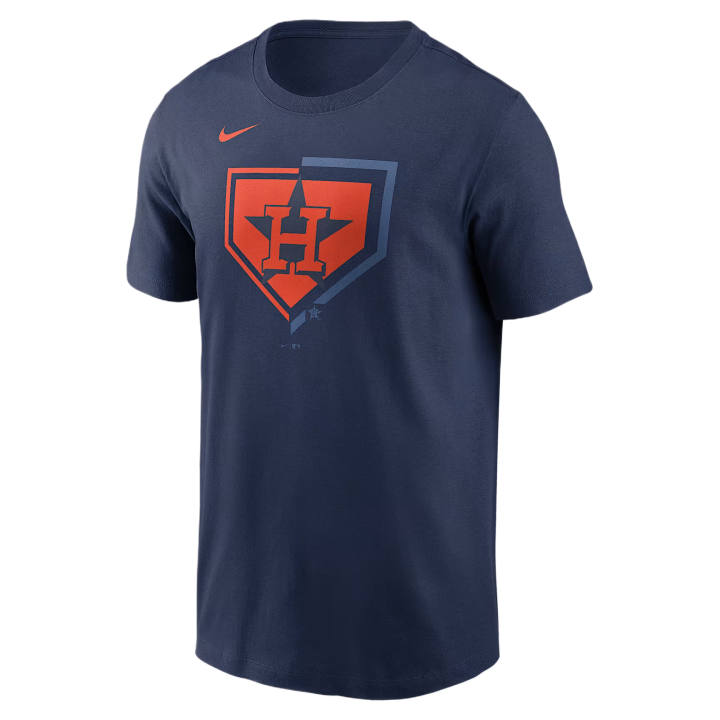 Nike Nike X MLB T Shirts Men's Midnight Blue Crew Neck Moderate