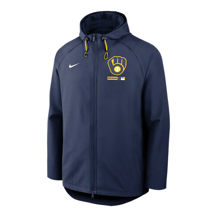 Nike Nike Jackets Men's Marine Blue Hooded Non Detachable Moderate Other