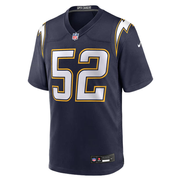 Nike Nike Rugby Jerseys Men's Marine Blue V Neck Moderate