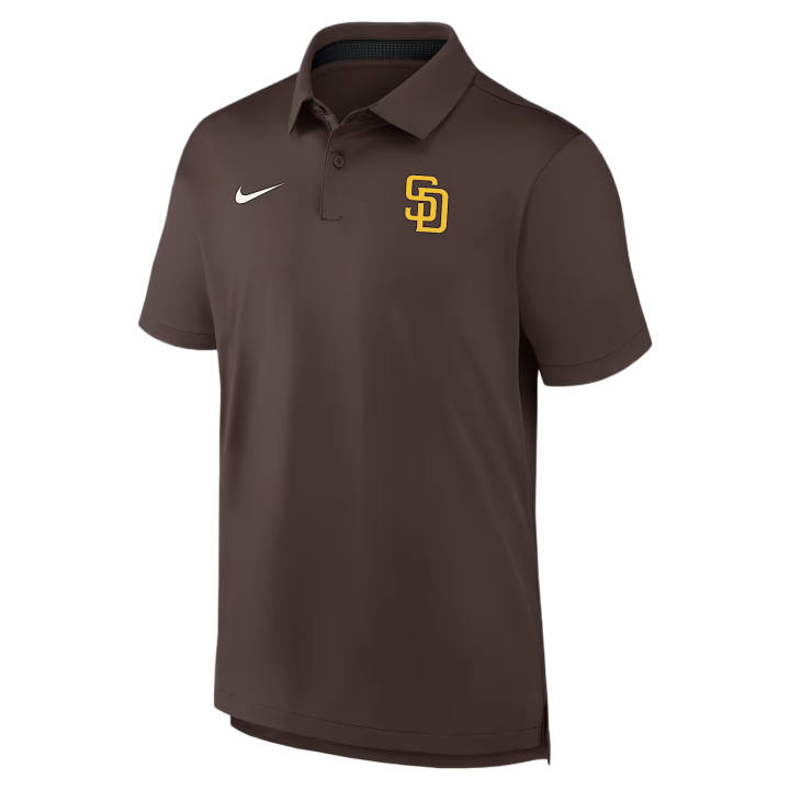 Nike Nike Dri Fit Polo Shirts Men's Brown Polo Collar Moderate