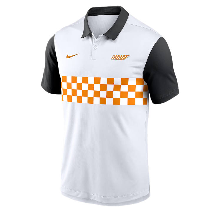 Nike Nike Dri Fit College Polo Shirts Men's White Polo Collar Moderate Other