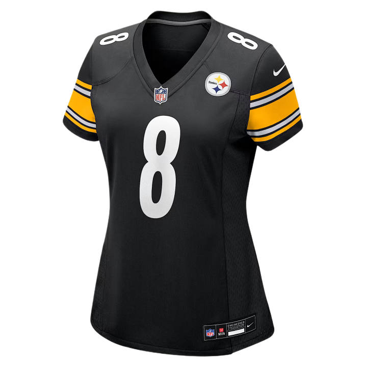 Nike Nike Rugby Jerseys Women's Black V Neck Moderate