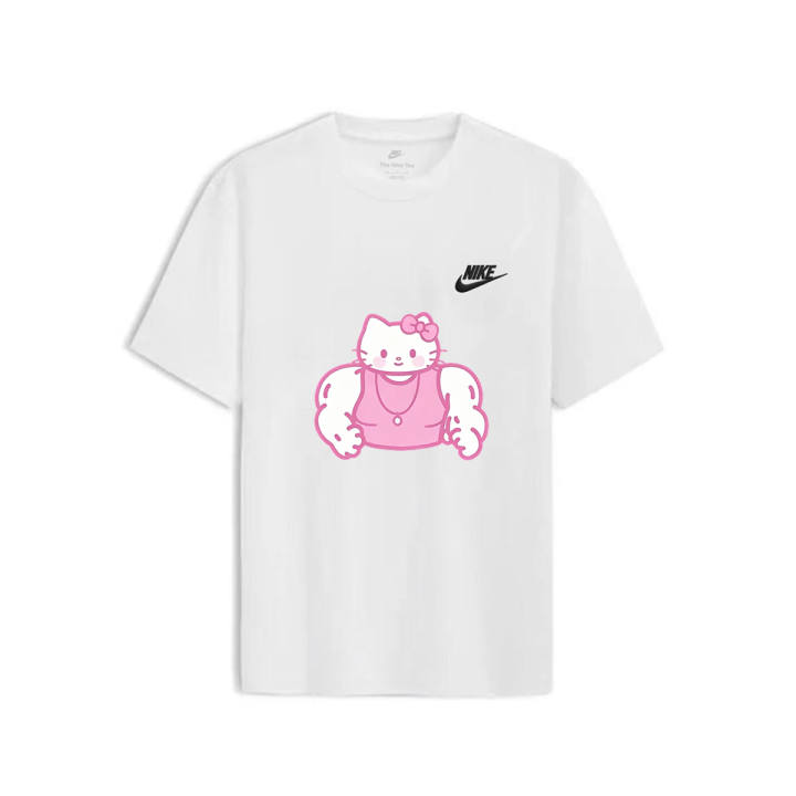 Nike Nike Sportswear T Shirts Unisex White Crew Neck Moderate Straight Fit