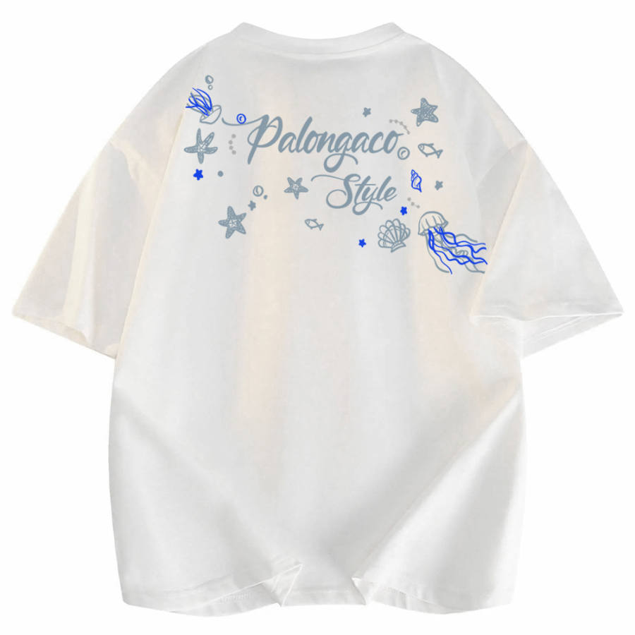PAL ONGACO T Shirts Unisex Crew Neck Thin Straight Fit