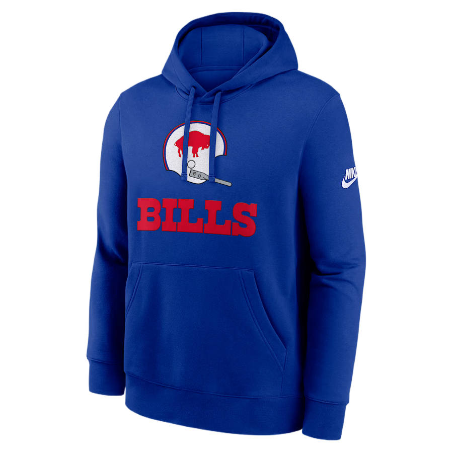Nike Nike NFL Sweatshirts Men's Royal Hooded Non Detachable Moderate