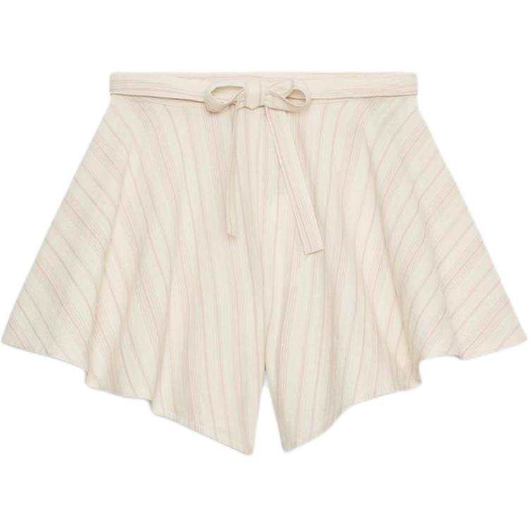 ZARA ZW Casual Shorts Women's Stripes