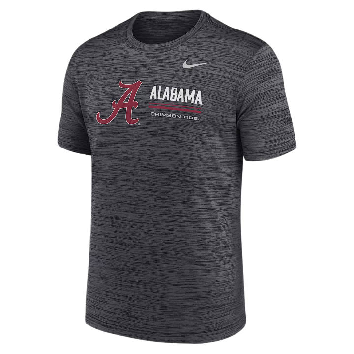 Nike Nike Alabama T Shirts Men's Anthracite Crew Neck Moderate