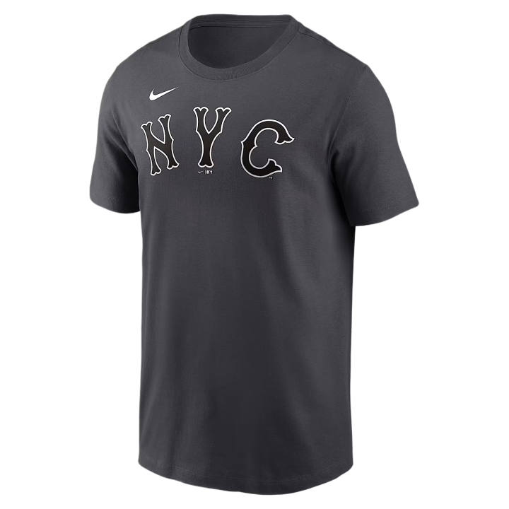 Nike Nike T Shirts Men's Anthracite Crew Neck Moderate